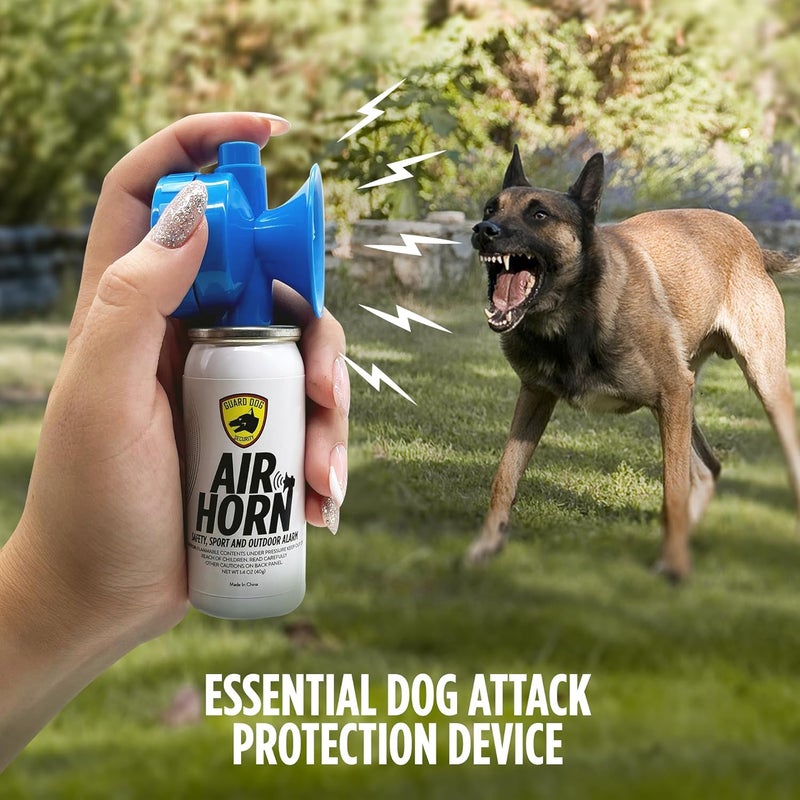 Guard Dog Security Dog Bark Deterrent Device, Air Horn for Dogs, Loud Blow Horn for Dog Training & Behavior Redirection, Barking Stopper, Jumping, Fighting, and Chasing, Humane Anti Barking Device for Dogs - Image 1